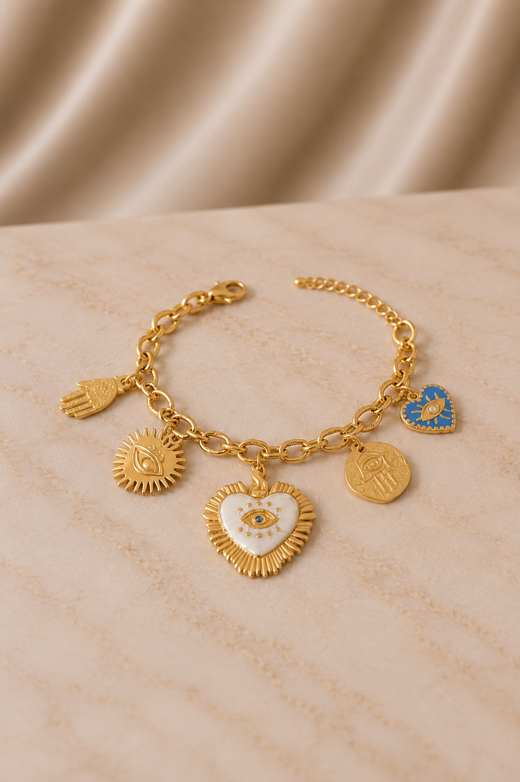 Bracelet Coeur Protecteur