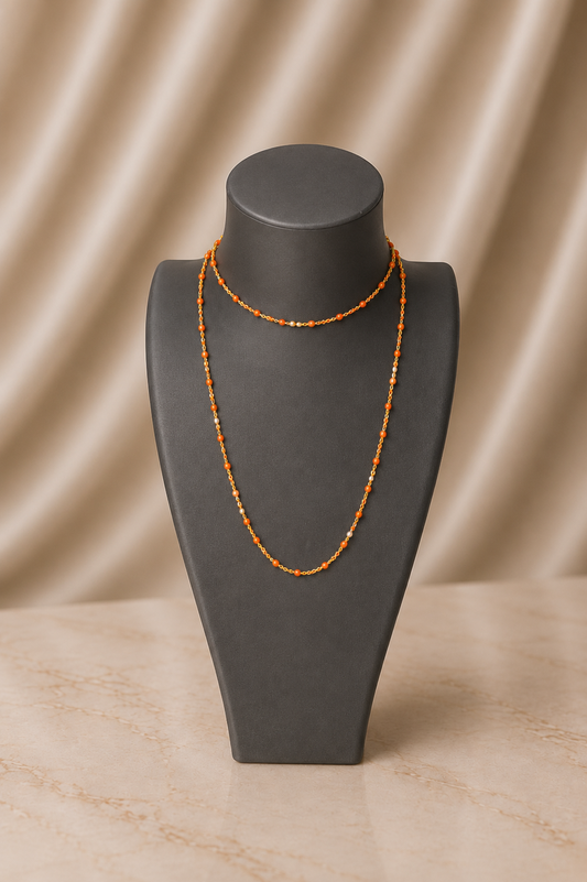 Parure Éclat Corail