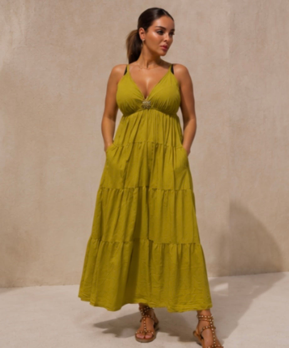 Robe longue Soleil