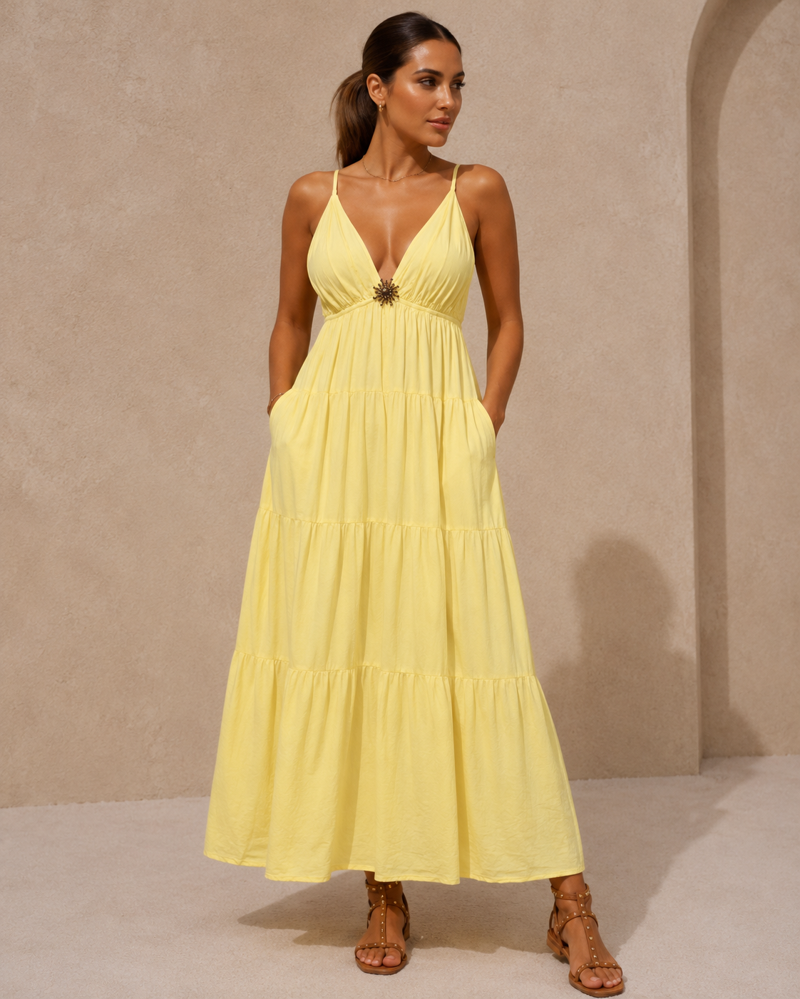 Robe longue Soleil